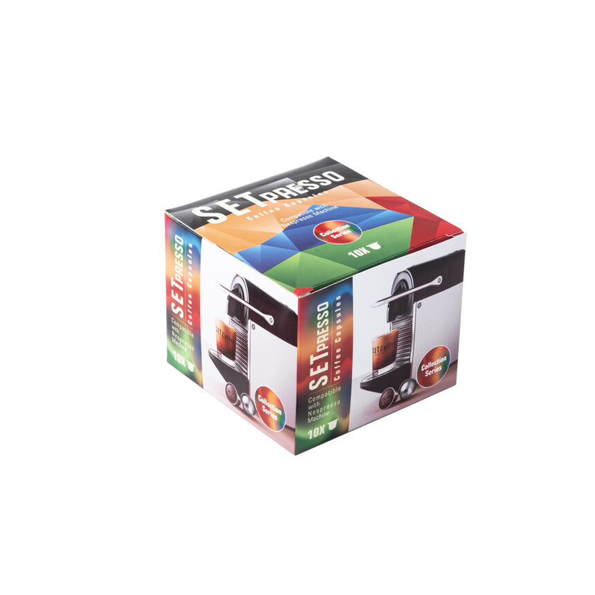 کپسول قهوه SETpresso سازگار با دستگاه نسپرسو ( Selection ) ده -10- عددی